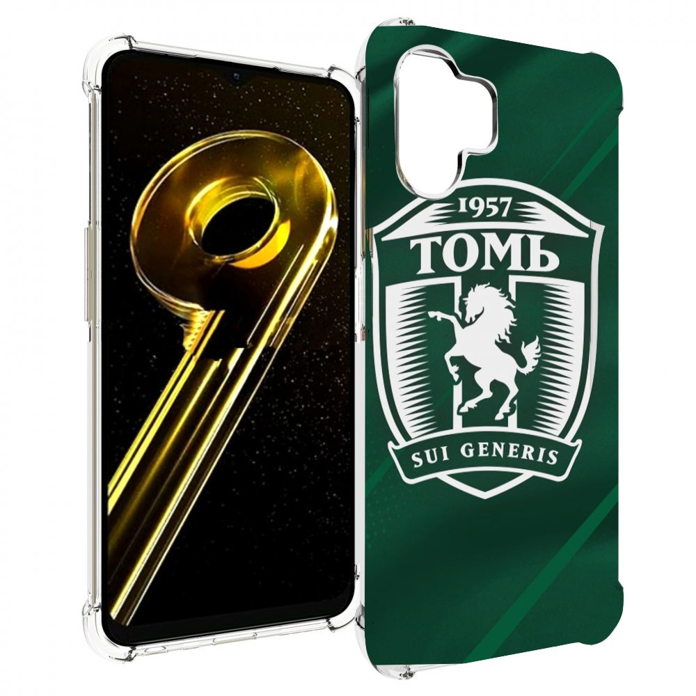 

Чехол бампер MyPads фк томь томск для Realme 10 5G противоударный, Прозрачный, Tocco