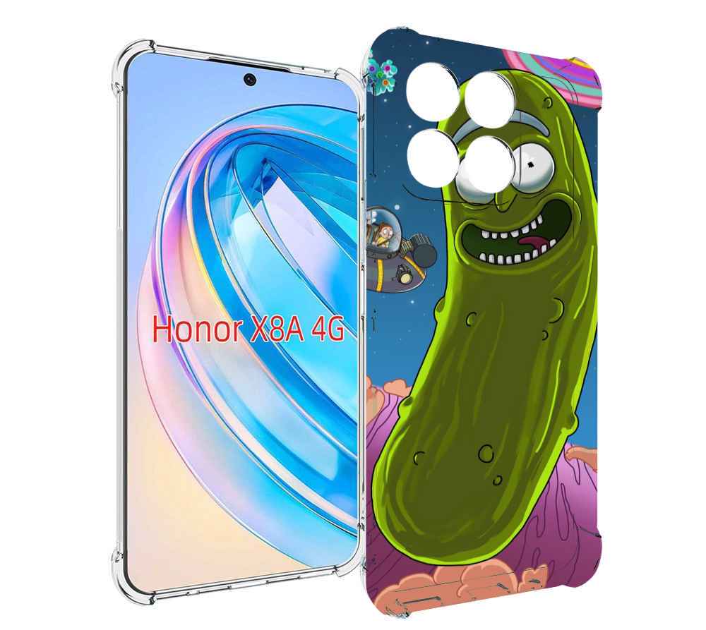 

Чехол MyPads Рик огурец для Honor X8a, Tocco