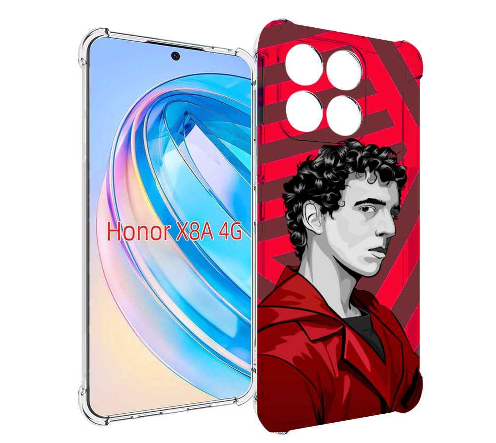 

Чехол MyPads Рио-бумажный-дом для Honor X8a, Tocco