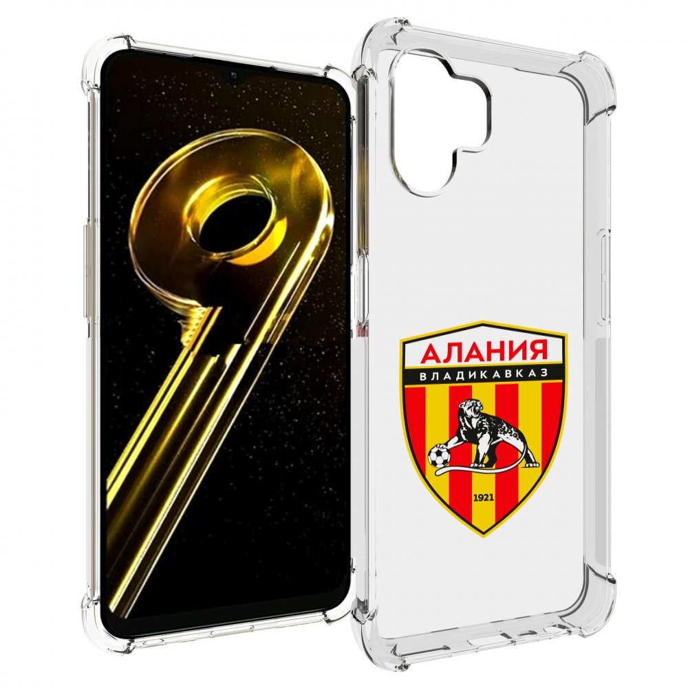 Чехол бампер MyPads фк-алания-2 для Realme 10 5G противоударный