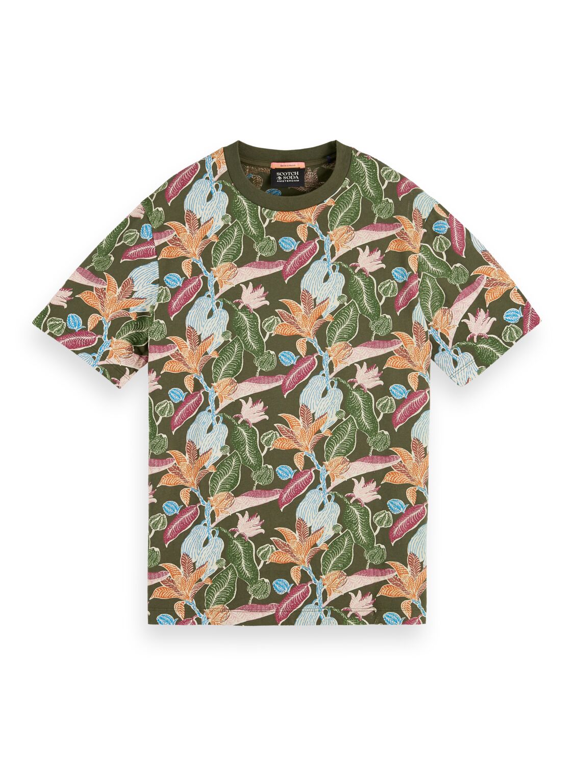 

Футболка мужская Scotch & Soda 167339/0217 разноцветная S, 167339/0217