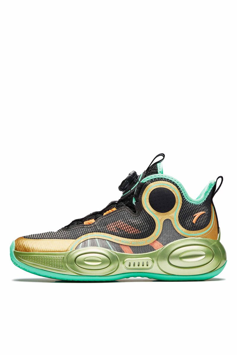 Кроссовки детские Anta Alien Basketball Shoes, Черный, 35, W312331102_5_35 очки для плавания mad wave alien rainbow m0427 29 0 10w зеленый