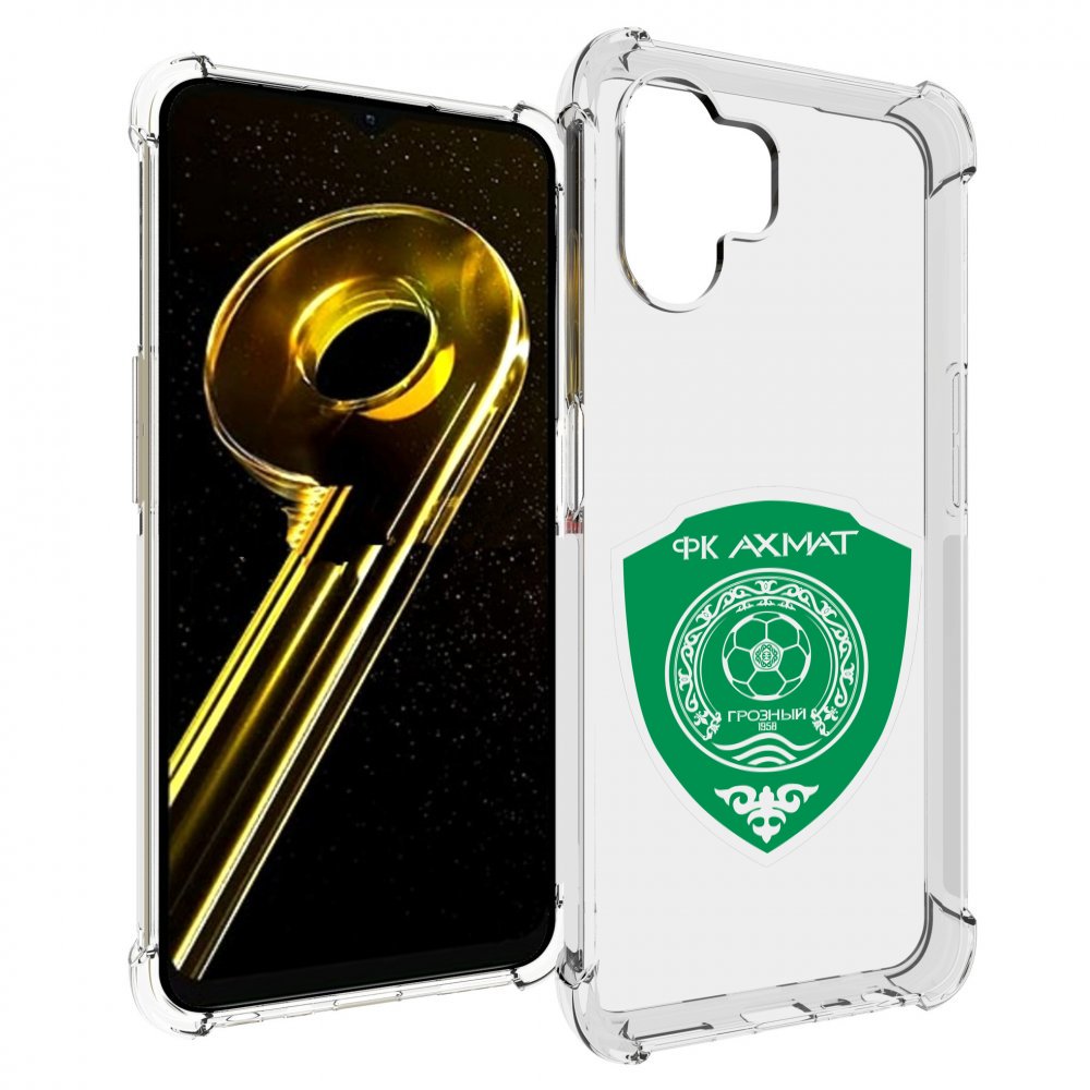 

Чехол бампер MyPads фк-ахмат-2 для Realme 10 5G противоударный, Прозрачный, Tocco