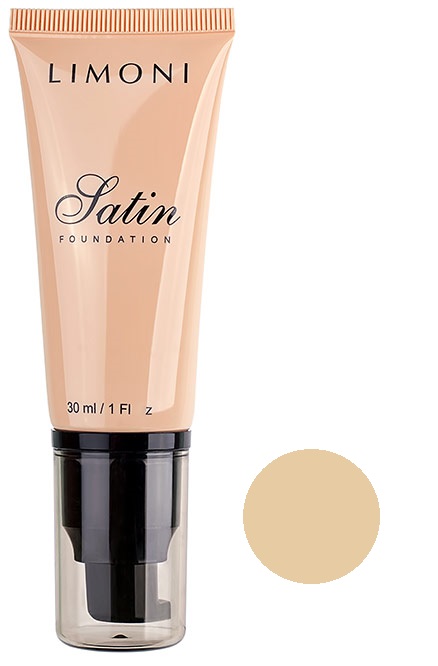 

Тональный крем LIMONI Satin Foundation 3 30 мл, satin Foundation 3