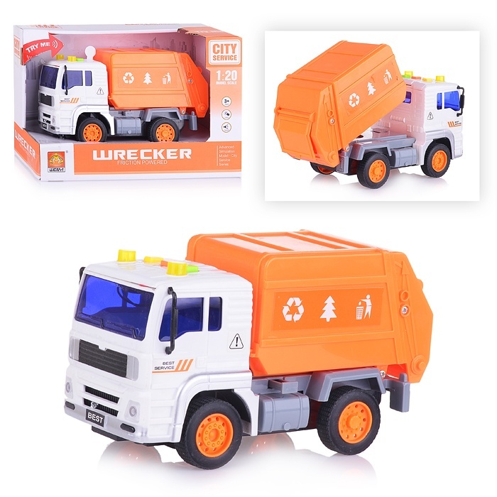 

WENYI 1:20, свет, звук, на батарейках, в коробке WY541C, Оранжевый