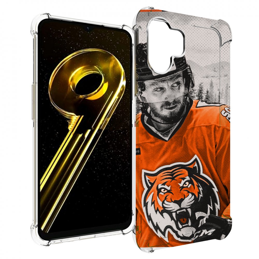 

Чехол бампер MyPads хк амур мужской для Realme 10 5G противоударный, Прозрачный, Tocco