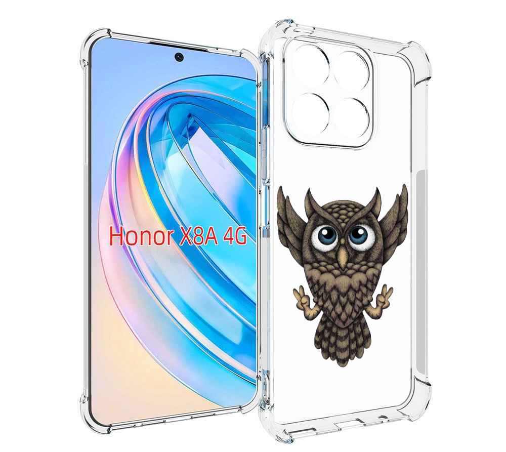 

Чехол MyPads Сова для Honor X8a, Tocco