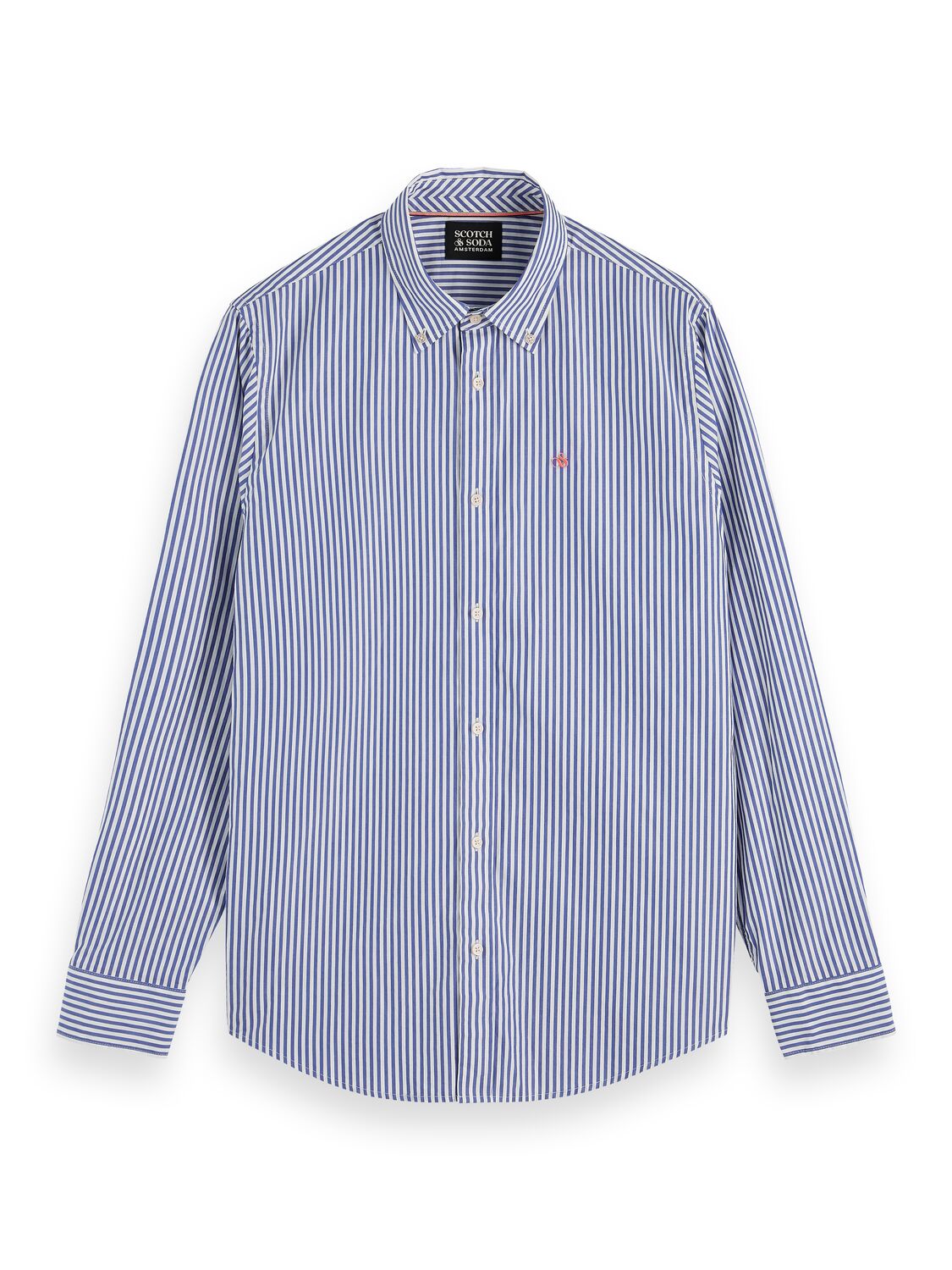 

Рубашка мужская Scotch & Soda 169379/0219 разноцветная M, 169379/0219