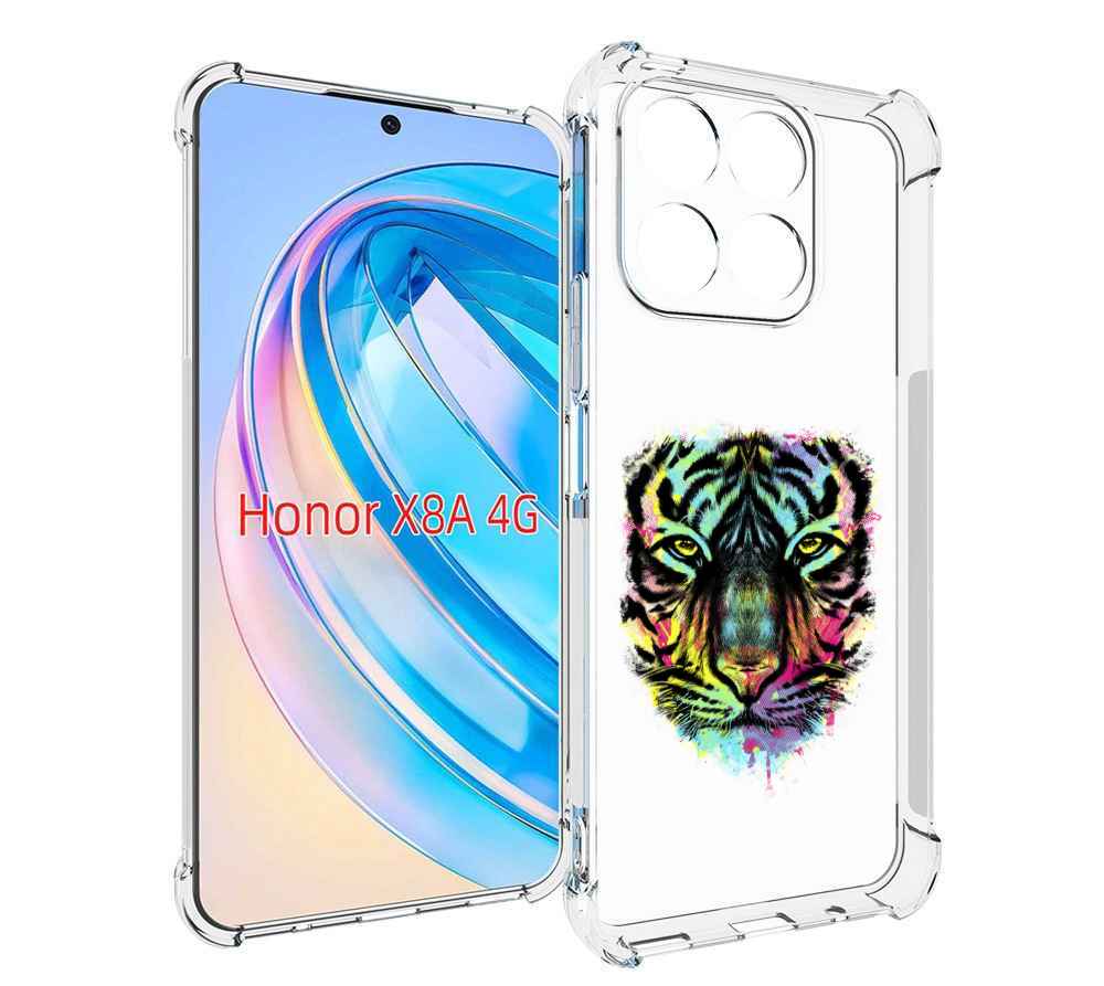 

Чехол MyPads Тигр 1 для Honor X8a, Tocco