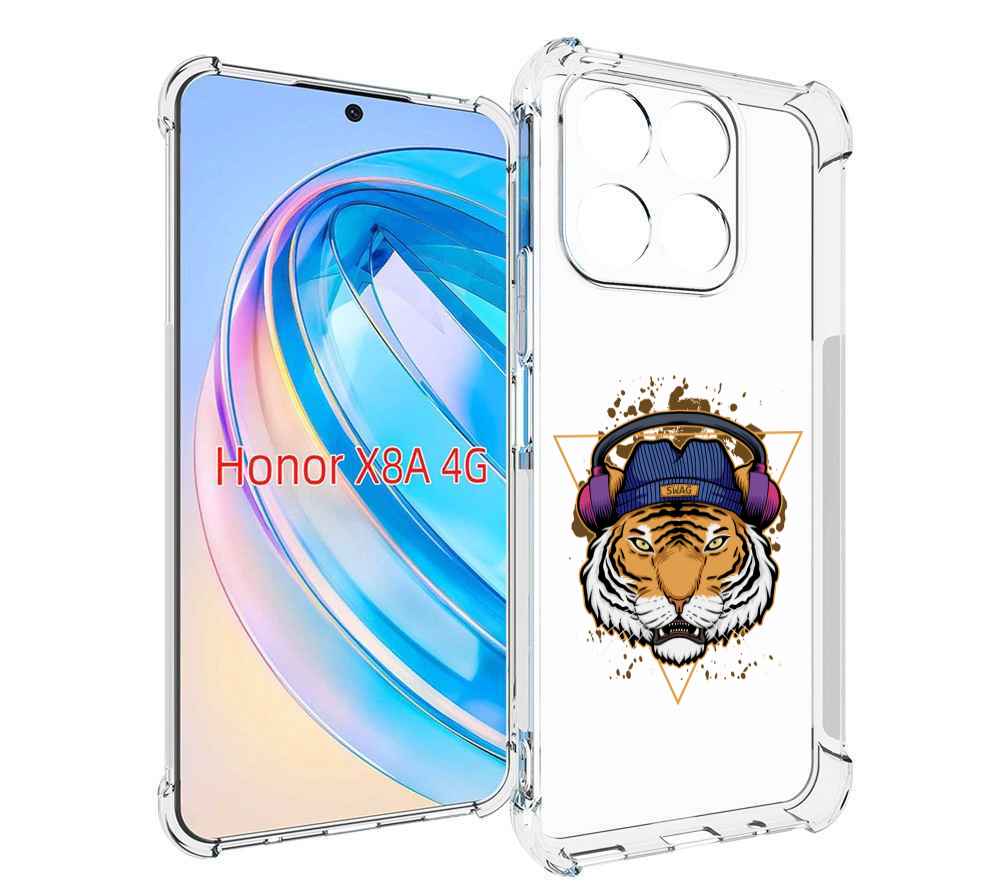 

Чехол MyPads Тигр-Свэг для Honor X8a, Tocco