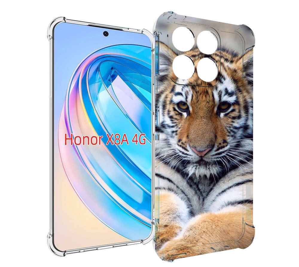 

Чехол MyPads Тигренок для Honor X8a, Tocco