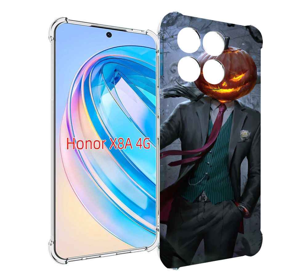 

Чехол MyPads Тыква-убийца для Honor X8a, Tocco