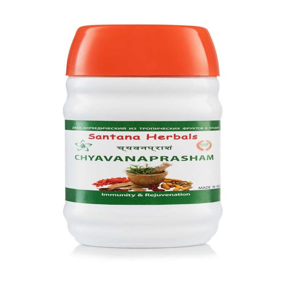 

Джем аюрведический Santana Herbals ЧАВАНПРАШ 200 г, ЧАВАНПРАШ