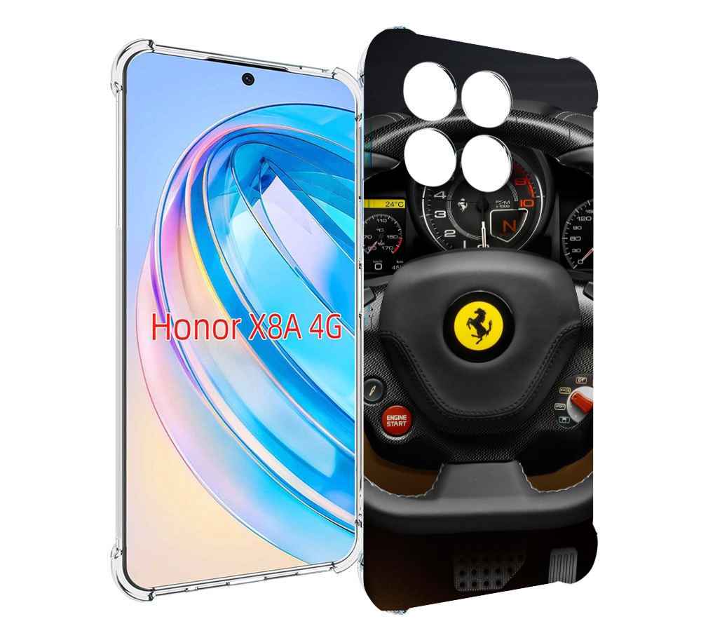 

Чехол MyPads Ферарри для Honor X8a, Tocco