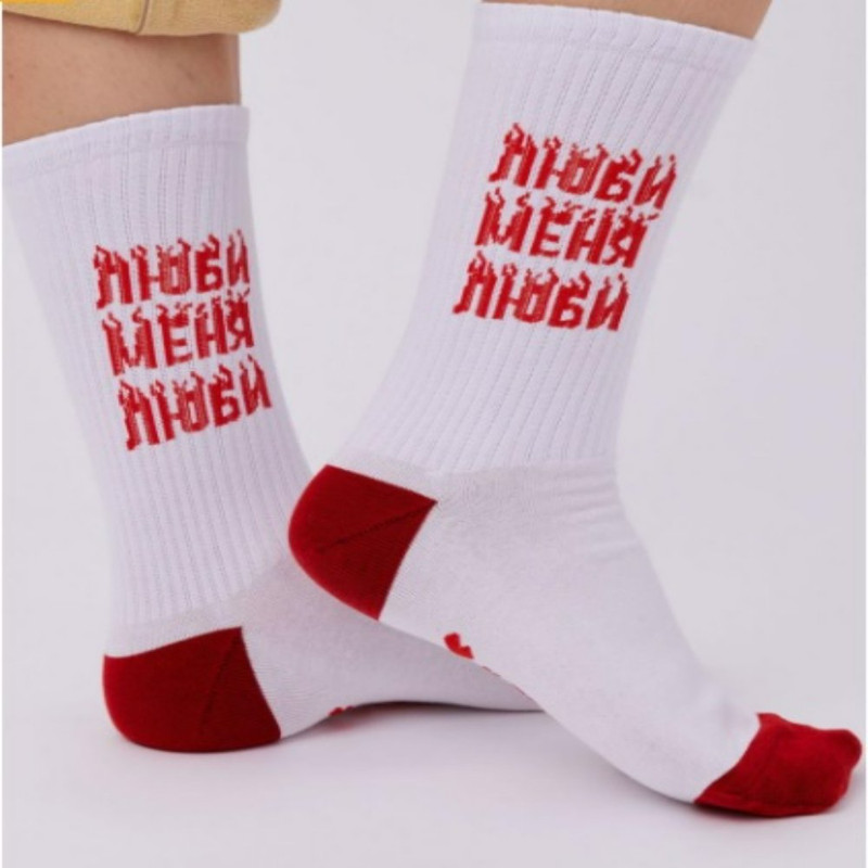 

Носки унисекс St. Friday Socks contest22-1354 белые 23, contest22-1354