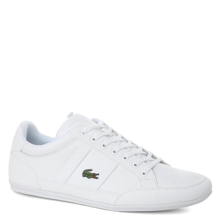 

Кеды мужские Lacoste CMA0038 CHAYMON BL 21 белые 10 UK, CMA0038 CHAYMON BL 21