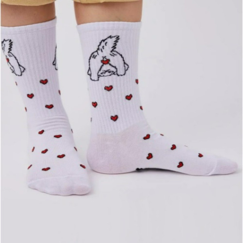

Носки унисекс St. Friday Socks contest22-1355 белые 25, Белый, contest22-1355