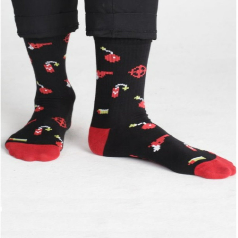 

Носки унисекс St. Friday Socks GR-1198 черные 27, Черный, GR-1198