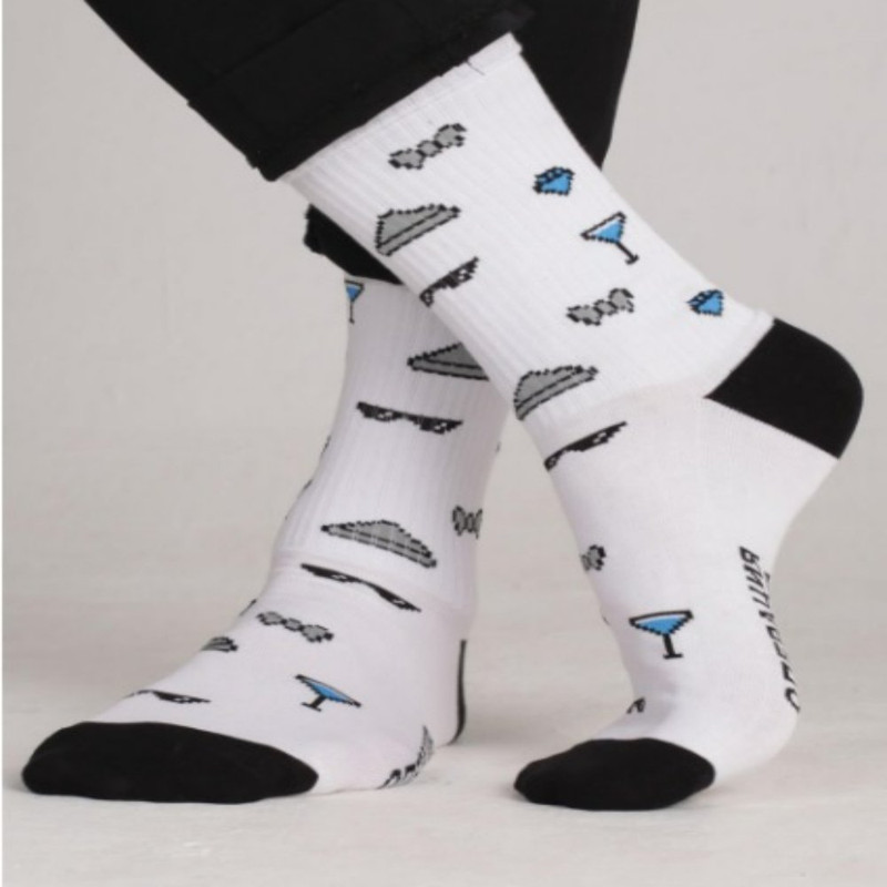 

Носки унисекс St. Friday Socks GR-1199 белые 27, Белый, GR-1199