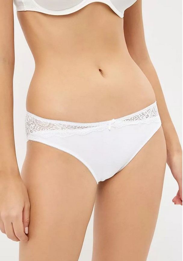 

Трусы женские ALLA BUONE 35796-10 белые L, Белый, 35796-10