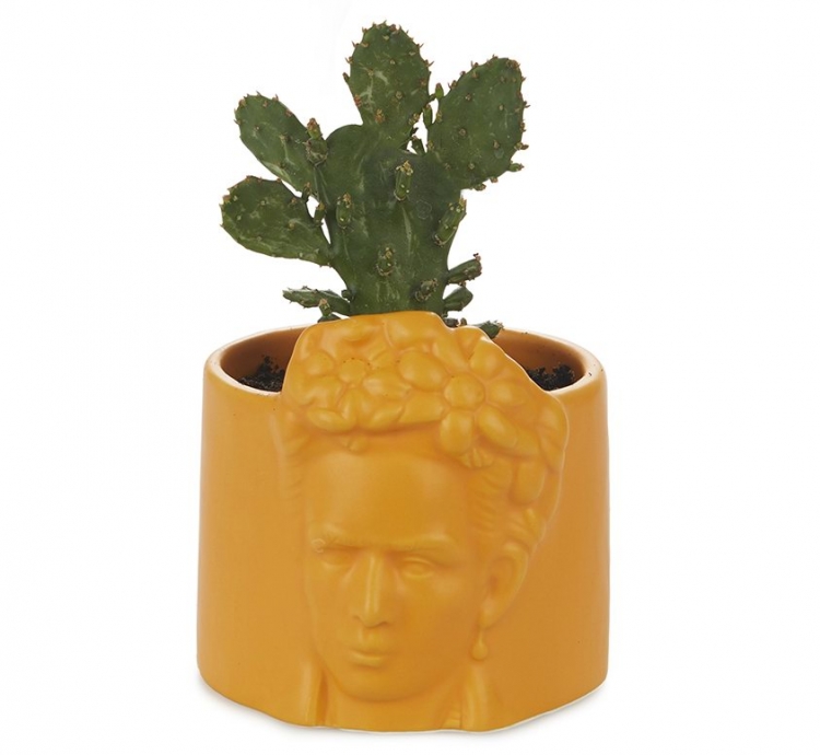 

Цветочный горшок Balvi Frida 0,8 л желтый 1 шт., Frida