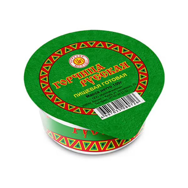 

Горчица Курское молоко Русская 100 г