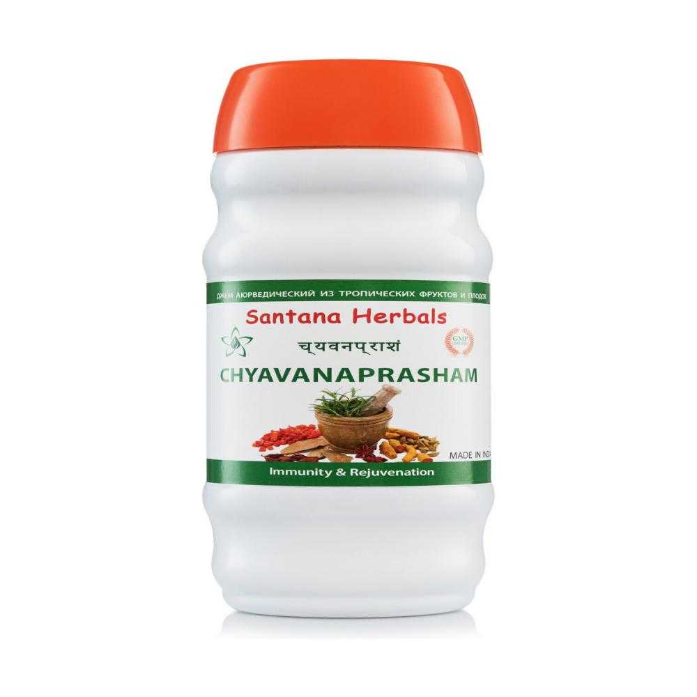 

Джем аюрведический Santana Herbals ЧАВАНПРАШ 500 г, ЧАВАНПРАШ