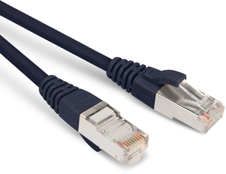 

Патч-корд Lanmaster RJ-45 вилка-вилка м 1097161, Черный