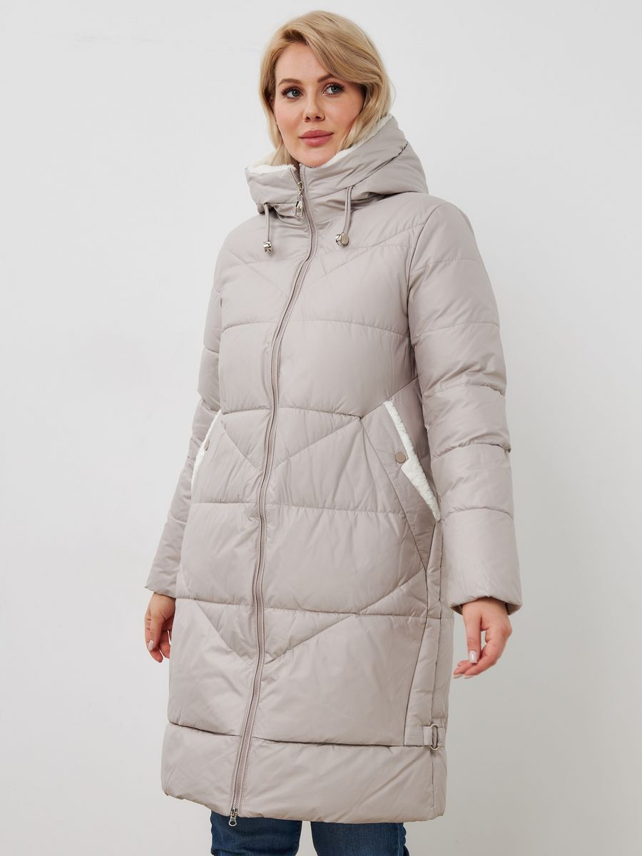 

Пальто женское LAWINTER 83873 бежевое 48 RU, Бежевый, 83873