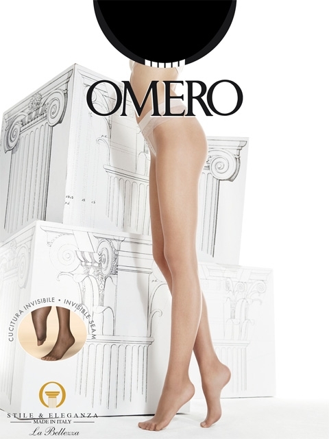 

Колготки женские Omero 3849-10 черные 3, Черный, 3849-10