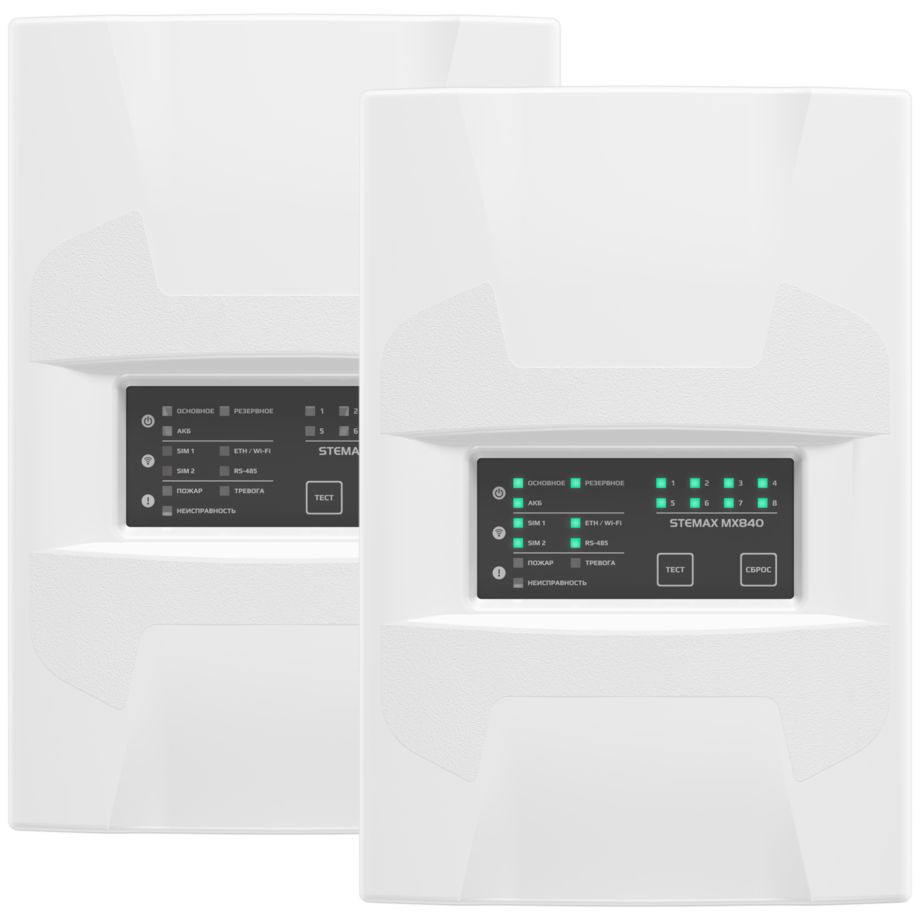 

Контроллер охранно-пожарного мониторинга STEMAX MX840
