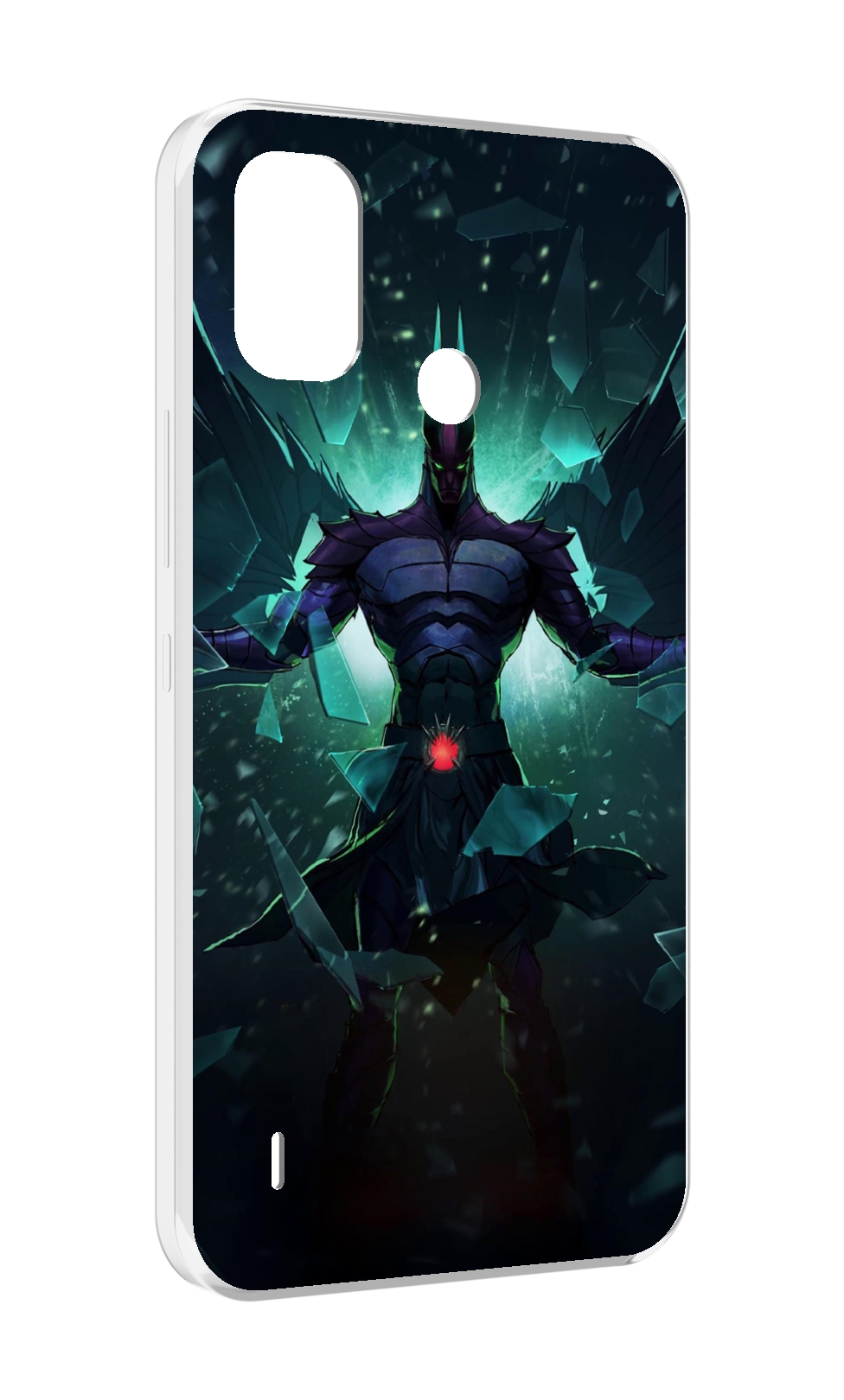 

Чехол MyPads dota 2 terrorbalde для Itel A48, Прозрачный, Tocco