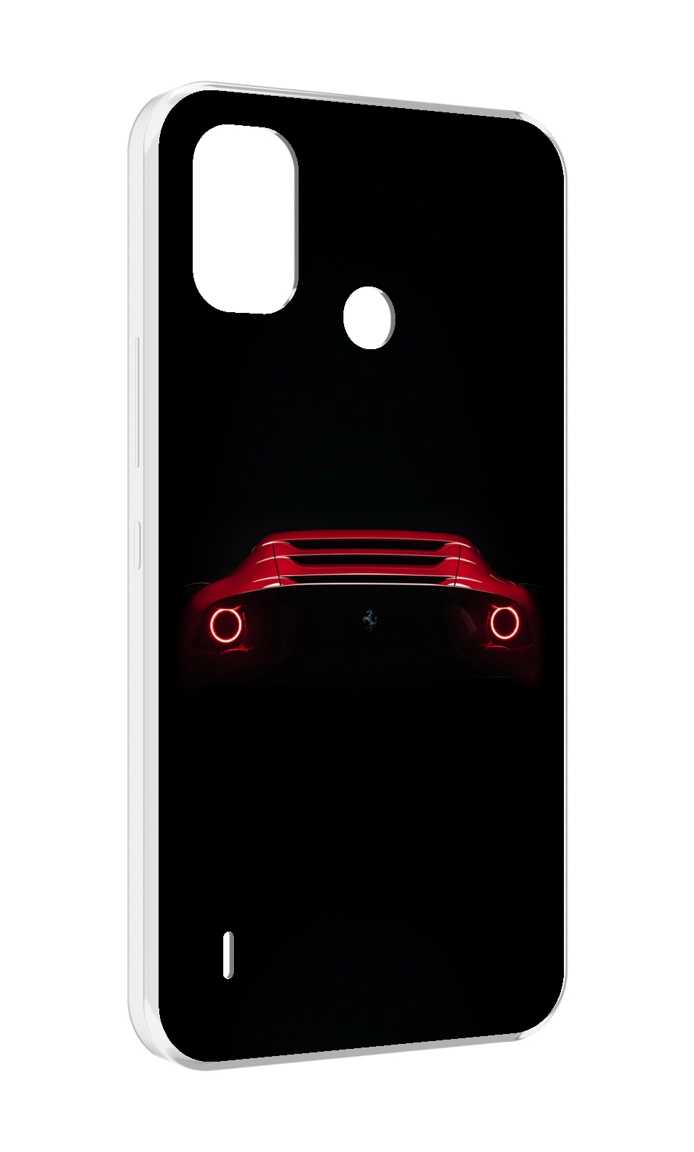 

Чехол MyPads ferrari 1 для Itel A48, Прозрачный, Tocco