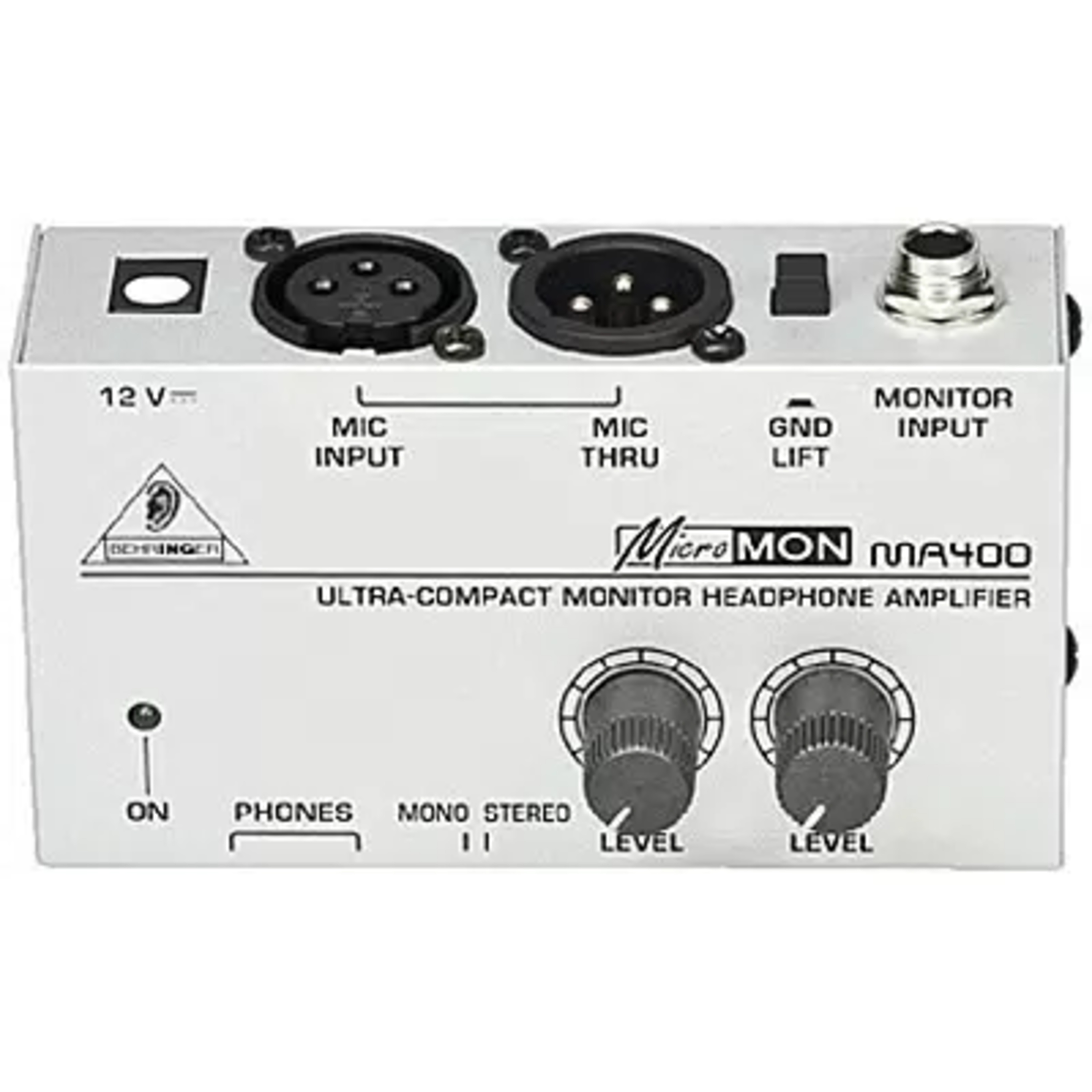 

Студийный усилитель для наушников Behringer MA 400 MICROMON