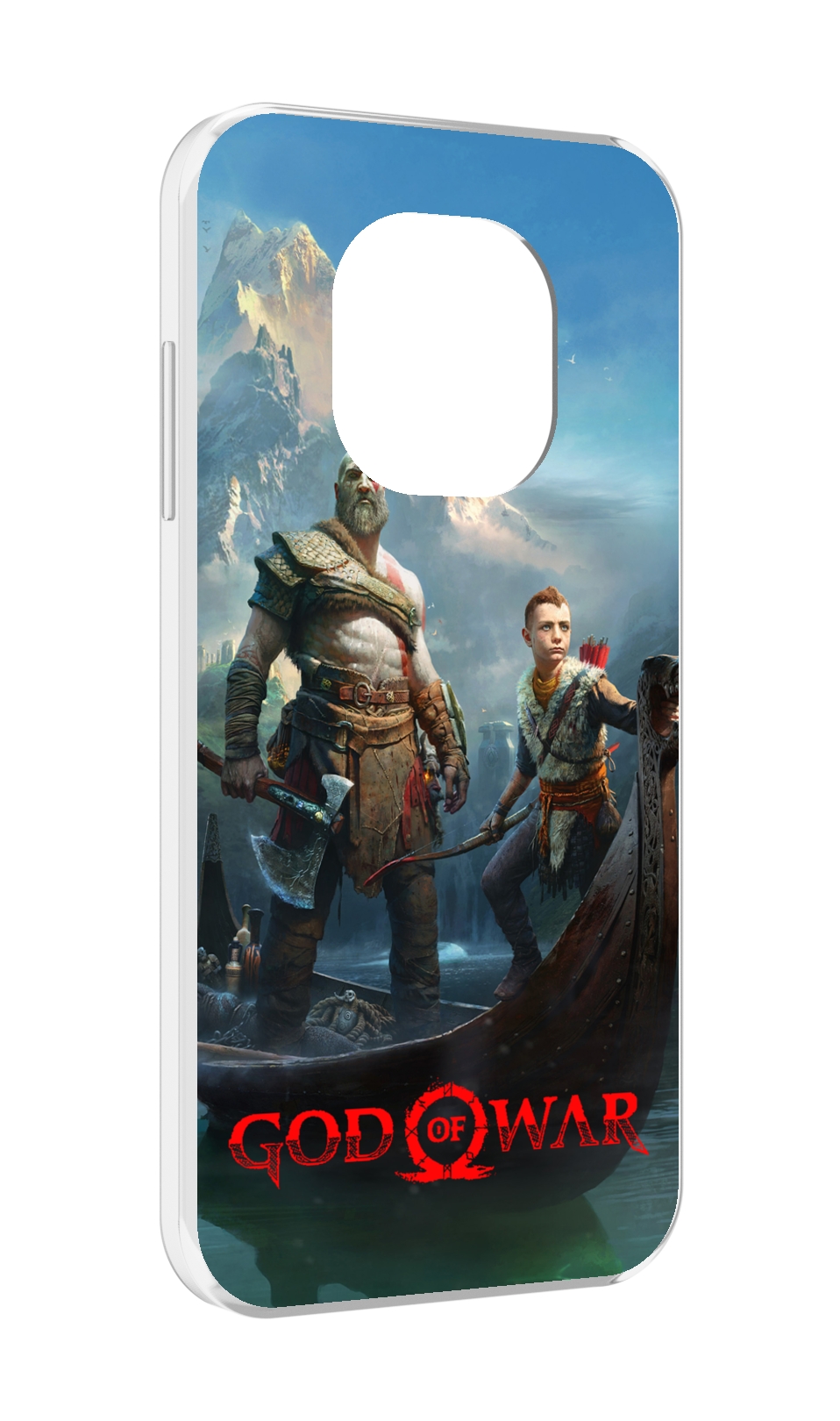 

Чехол MyPads God Of War Кратос Атрей для Blackview BL8800 / BL8800 Pro, Прозрачный, Tocco