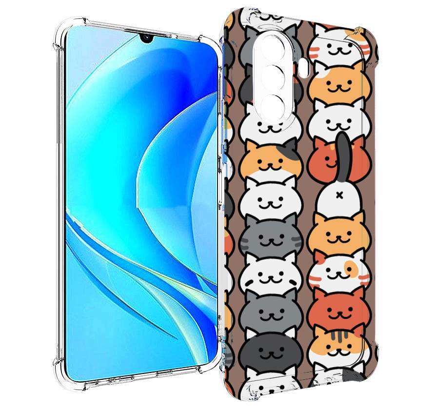 

Чехол MyPads Найди-кота для Huawei Nova Y70 / Nova Y70 Plus (MGA-LX9N) / Huawei Enjoy 50, Прозрачный, Tocco