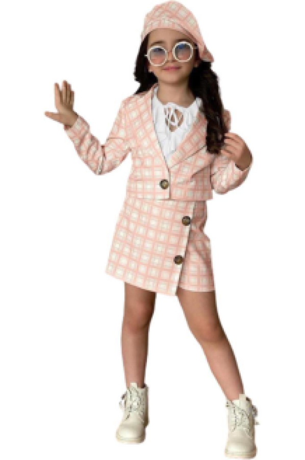 

Костюм с шортами Ricco Tarz 2223006002, 7-8 лет, пудровый (доставка из-за рубежа)