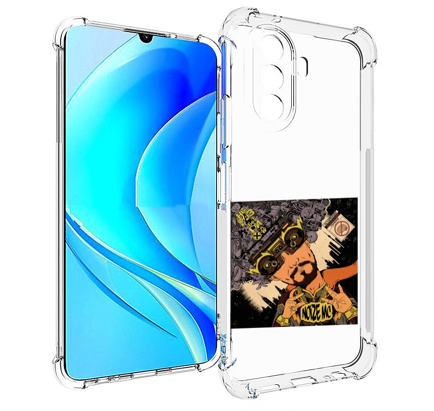

Чехол MyPads Неразбериха Noize MC для Huawei Nova Y70 / Nova Y70 Plus (MGA-LX9N), Прозрачный, Tocco