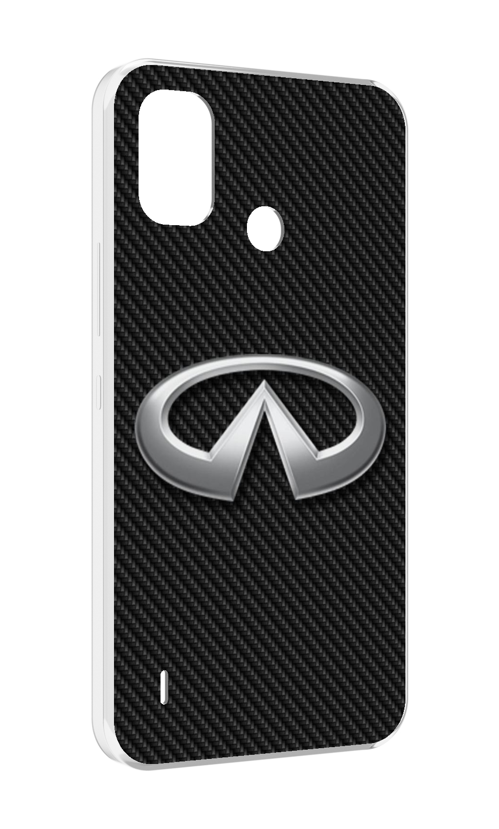 

Чехол MyPads infiniti-2 мужской для Itel A48, Прозрачный, Tocco