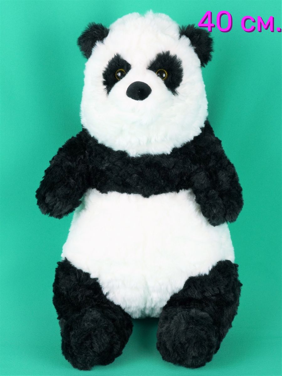 Мягкая игрушка АКИМБО КИТ-подушка Панда 40 см мягкая игрушка акимбо кит подушка панда 55 см