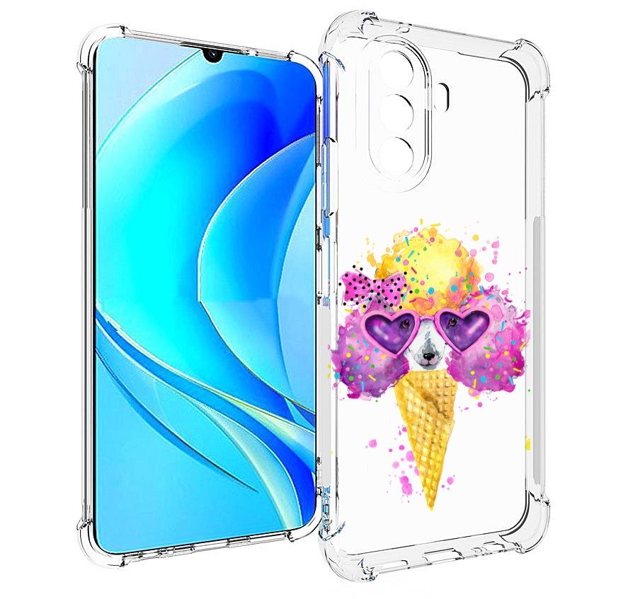 

Чехол MyPads Рожок для Huawei Nova Y70 / Nova Y70 Plus (MGA-LX9N) / Huawei Enjoy 50, Прозрачный, Tocco
