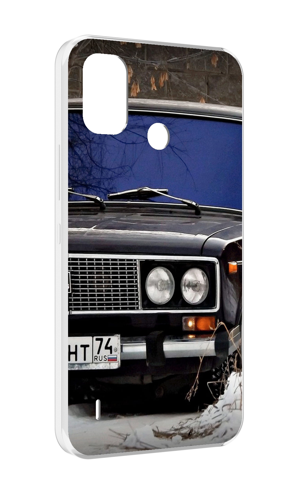 

Чехол MyPads lada ваз 1 для Itel A48, Прозрачный, Tocco