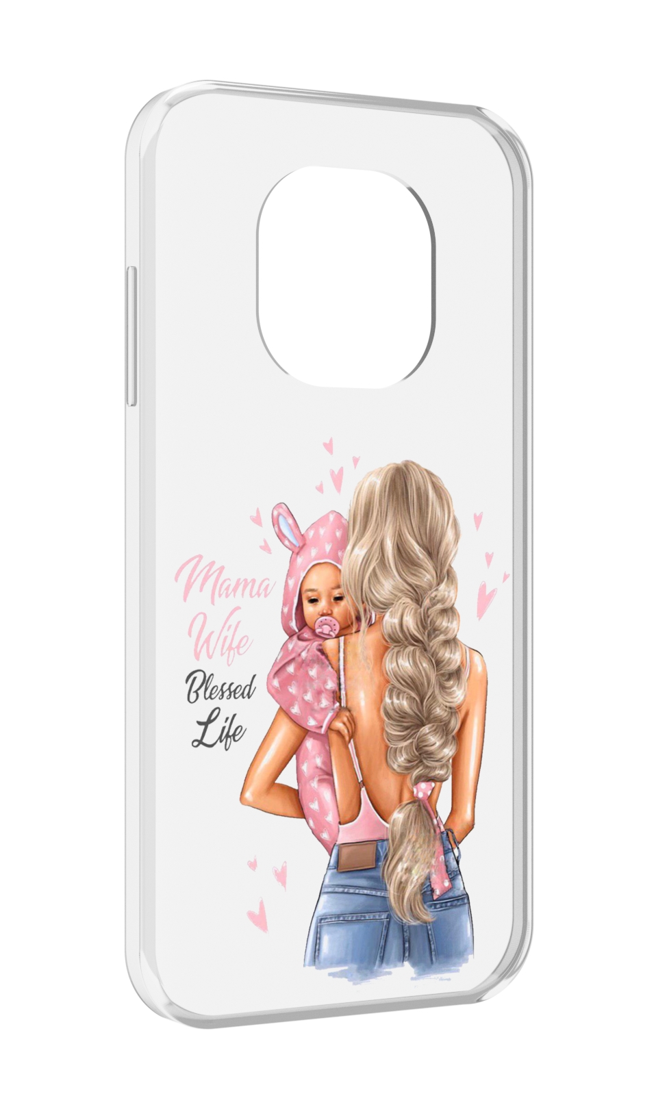 

Чехол MyPads Mama-wibe для Blackview BL8800 / BL8800 Pro, Прозрачный, Tocco