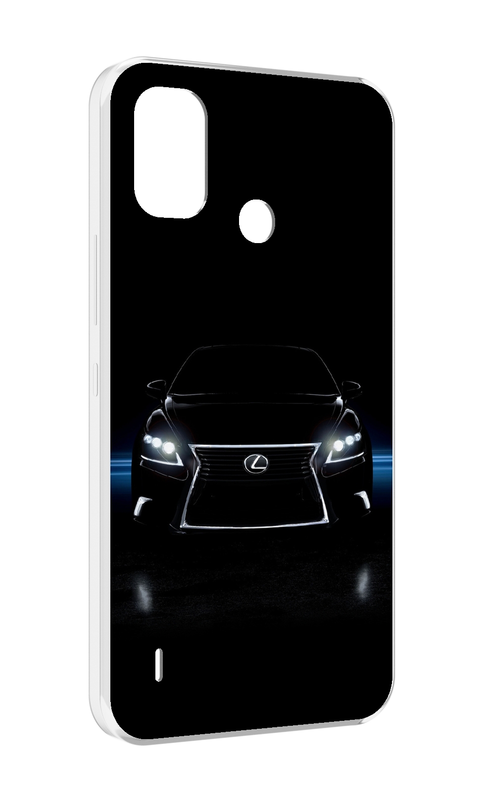 

Чехол MyPads lexus 1 мужской для Itel A48, Прозрачный, Tocco