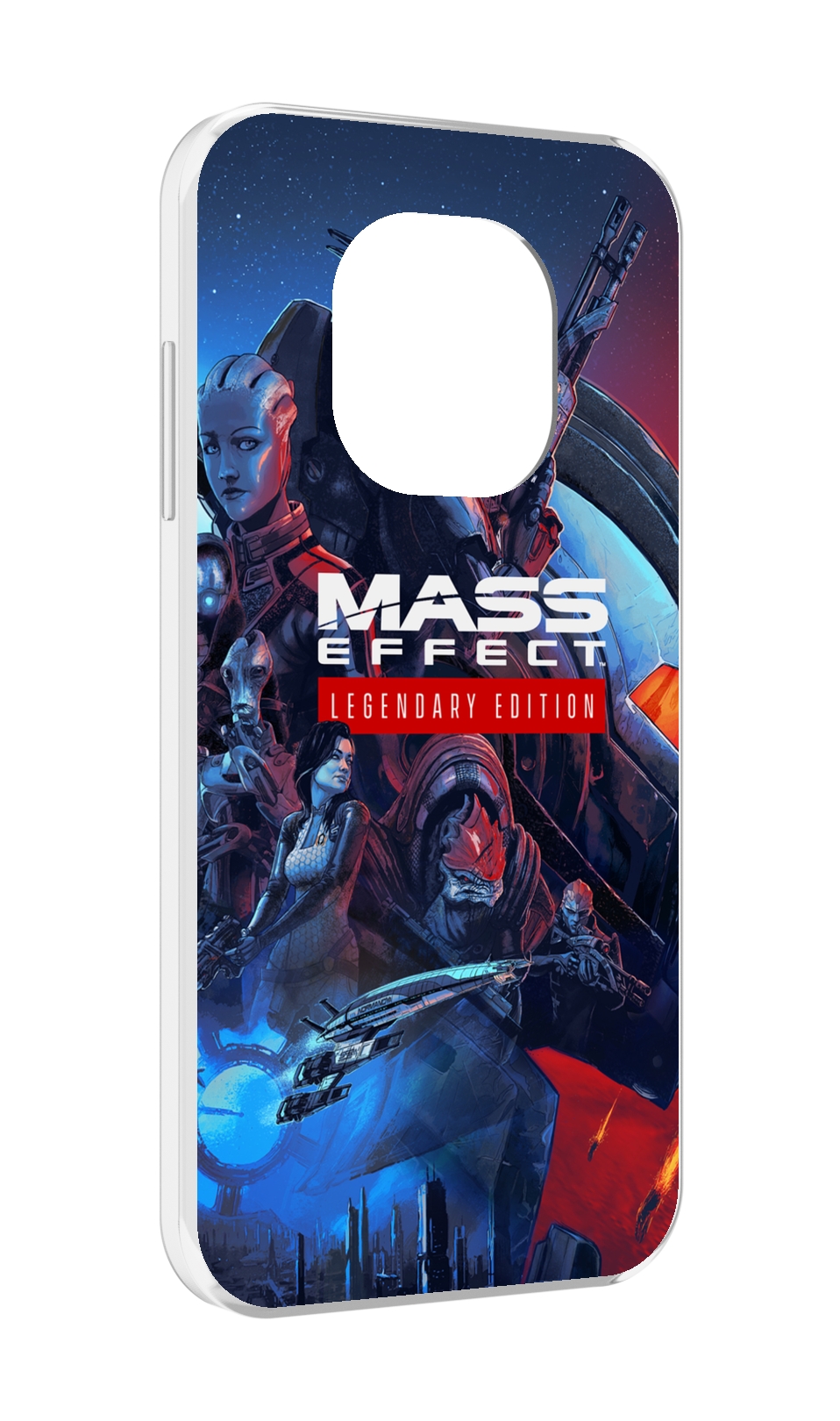 

Чехол MyPads Mass Effect Legendary Edition для Blackview BL8800 / BL8800 Pro, Прозрачный, Tocco