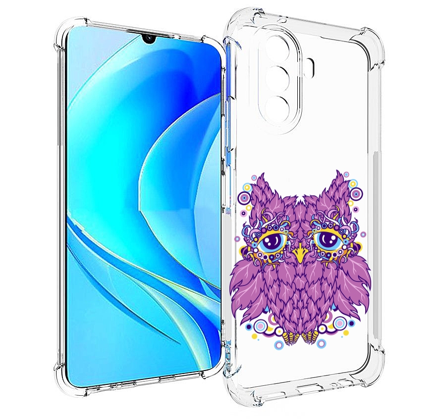 

Чехол MyPads Розовая сова для Huawei Nova Y70 / Nova Y70 Plus (MGA-LX9N) / Huawei Enjoy 50, Прозрачный, Tocco