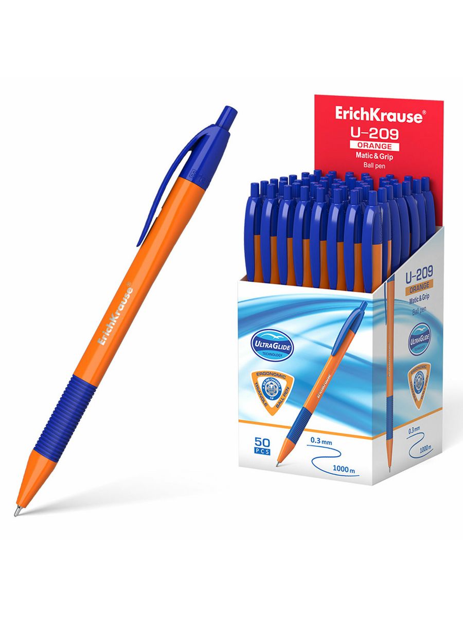 

Ручки ErichKrause автоматические 50 шт