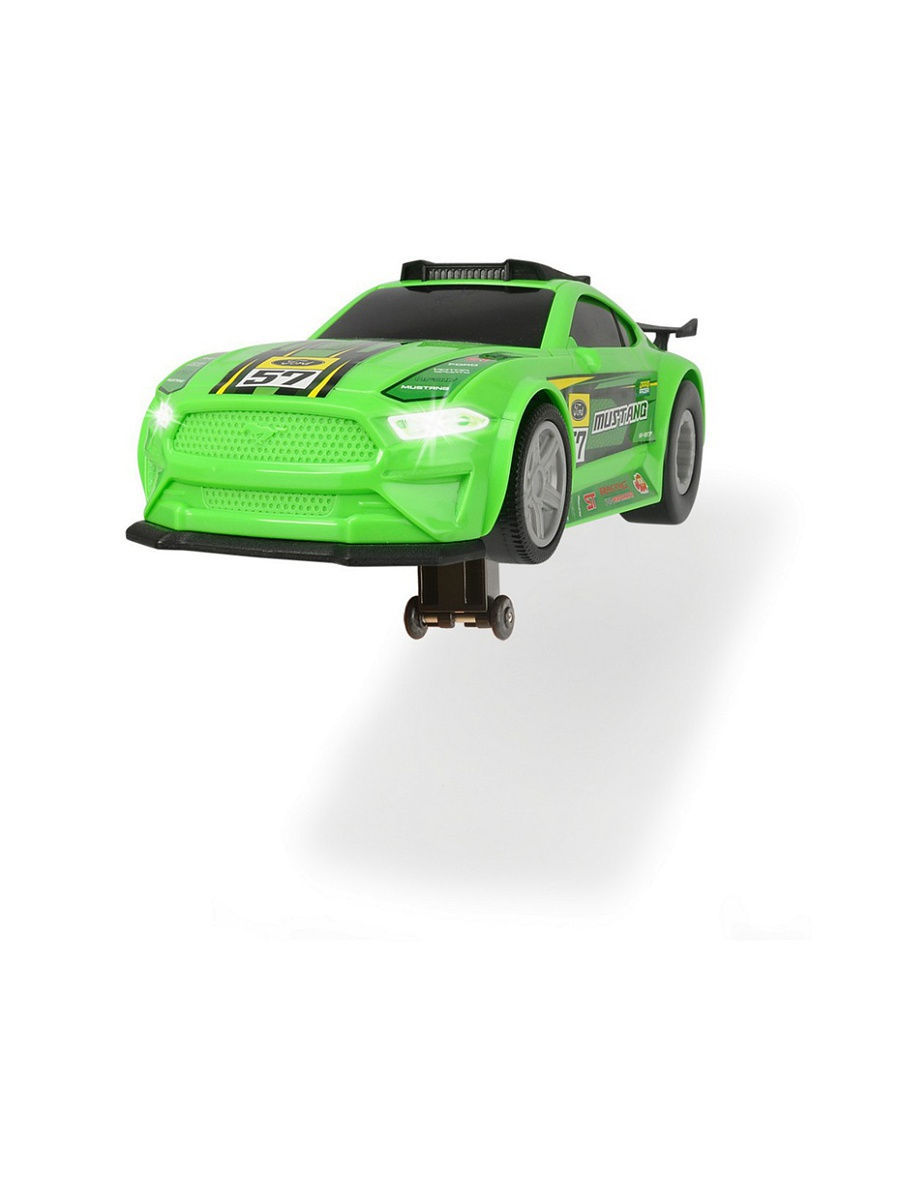 фото Рейсинговый автомобиль ford mustang (свет, звук), 25.5 см dickie dickie toys