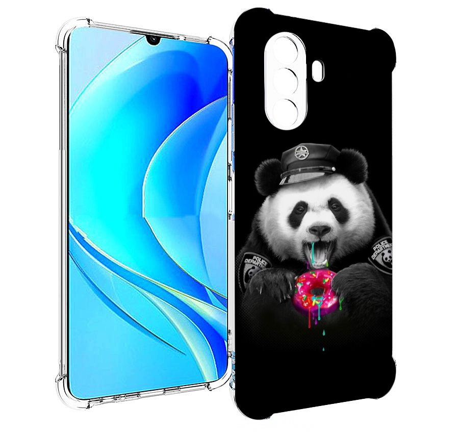 

Чехол MyPads Панда-с-пончиком для Huawei Nova Y70 / Nova Y70 Plus (MGA-LX9N), Прозрачный, Tocco