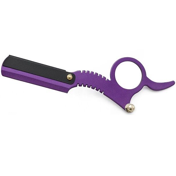 

Бритва шаветт Фиолетовая Cronier Professional Shaving Razor Barber Purple